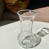 Small transparent vase