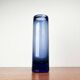 Vase en verre bleu de la série Labrador danoise par Per Lütken pour Holmegaard, années 1950