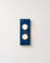 Wall lamp with 2 ceramic lights