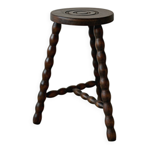 tabouret tripode ancien
