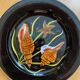 Quimper earthenware guy trevoux plate starfish and shells decor 1970s