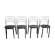 4 chaises « Delfina » de Giuseppe Raimondi pour Tetide Italie, 1987