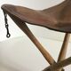 Tabouret de peintre pliable vintage