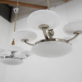 Set of Two Art Nouveau / Art Deco Chandeliers, 1920s