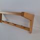 ULUV Czechoslovakian Mid-Century Wooden Wall Coat Rack, circa 1970