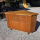 Scandinavian corner unit in teak from the 1960s.