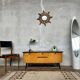 Two-tone vintage TV cabinet sideboard