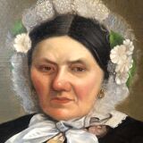 Framed portrait