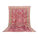 Purple vintage moroccan rug 212 CM X 343 CM