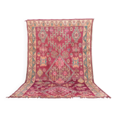 Purple vintage moroccan rug 212 CM X 343 CM