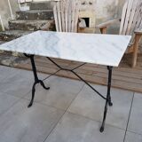 Marble tray bistro table