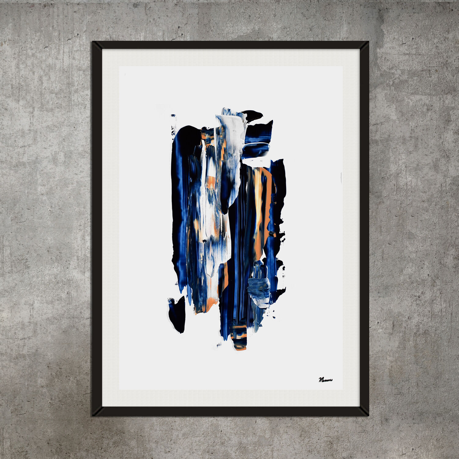 Œuvre abstraite contemporaine originale – Mimmo Scali