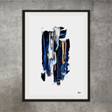 Œuvre abstraite contemporaine originale – Mimmo Scali