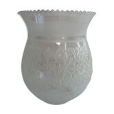 Tulip lampshade blown glass wall lamp