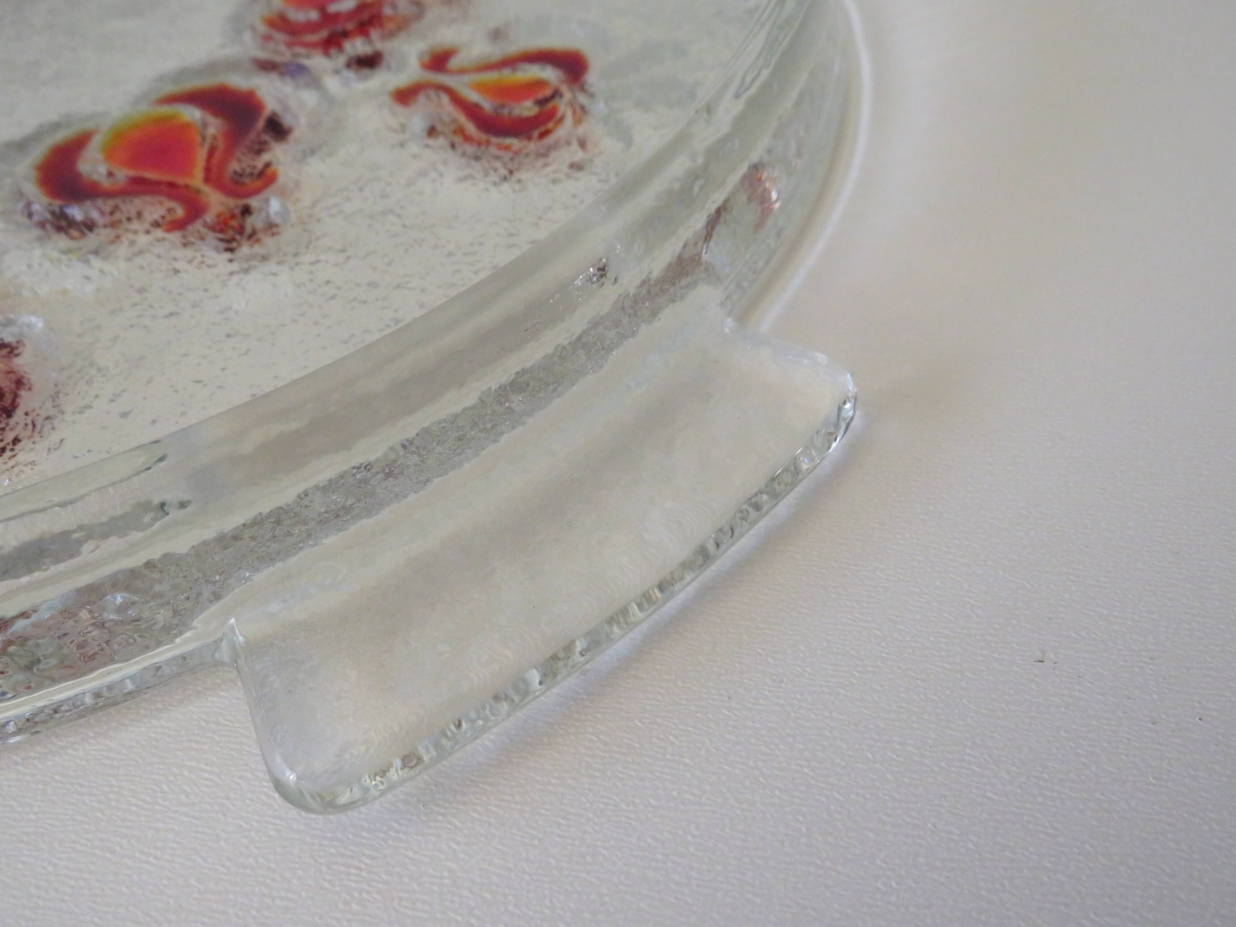 Crystal serving dish by Walther Glas, Germany 1960-1970