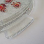 Crystal serving dish by Walther Glas, Germany 1960-1970