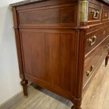 Commode d’époque Louis XVI en acajou