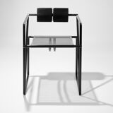 Tesi table & six Seconda 602 chairs by Mario Botta, edit by Alias