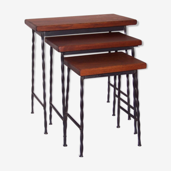3 tables gigognes - 50s