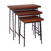 3 tables gigognes - 50s