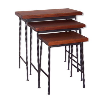 3 tables gigognes - 50s