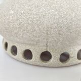 Vintage 1970s orange enamel lamp