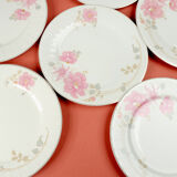 Set of 6 plates of Grandma Madeleine