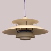 Le véritable produit danois - suspension PH5 - couleur blanche originale - Louis Poulsen