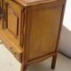 Small oak sideboard, rotating tray