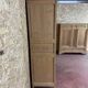 Restored late 19th-century pitch pine wardrobe
