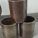 Ceramic workshop service in stoneware signed by karoly balogh.