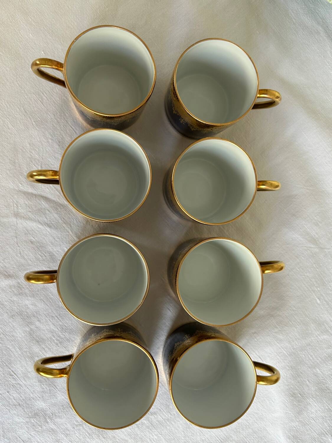 Limoges porcelain coffee service – Ch. Haviland – Decor