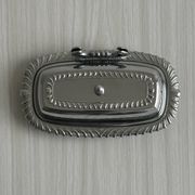 stainless steel butter dish