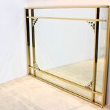 Graphic mirror by Belgochrom 105x80cm