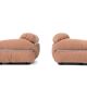 Paire de fauteuils Sesann de milieu de siècle par Gianfranco Frattini pour Cassina,