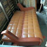 Vintage quilted sofa