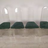 Plexiglas chairs Roche Bobois