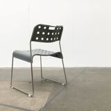 Omkstack Postmodern Chair from the vintage space age by Rodney Kinsman for Bieffeplast