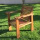 Post-war wooden removable chair