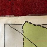 Pedagogical map 1972 Seine Saint Denis 93