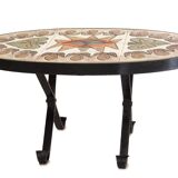 R. Corroyez ceramic coffee table