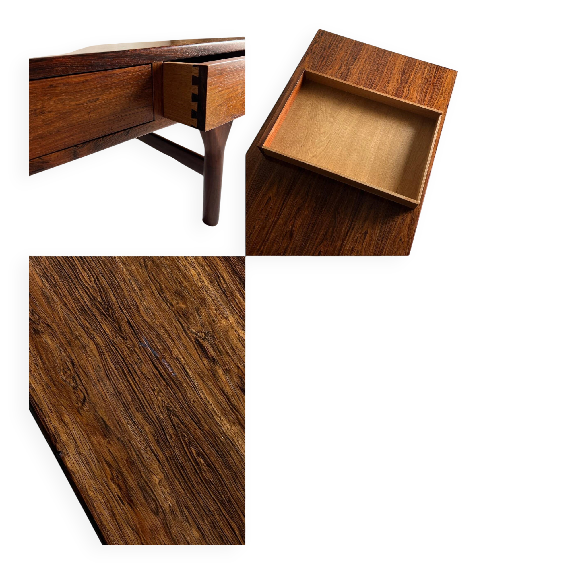 Rosewood coffee table by Nanna Ditzel for SØREN Willadsen, Denmark, 1950s