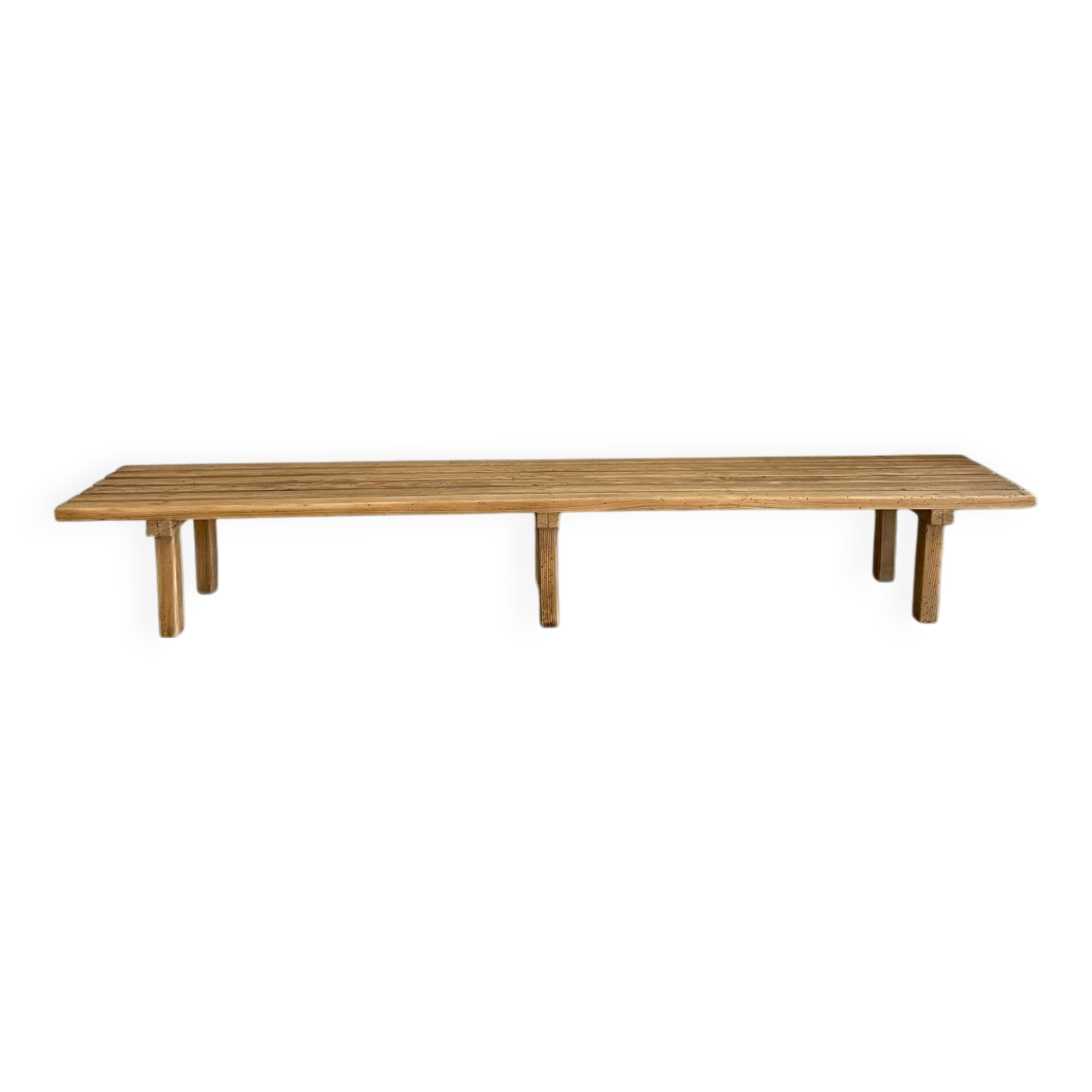Wooden children's bench