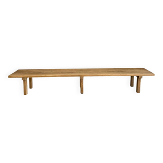 Wooden children's bench