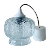 Vintage glass pendant lamp