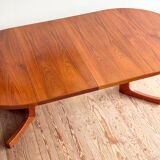 Table ronde extensible en teck danoise vintage  🧷 ETSY KEYWORDS & TAGS 🇩