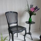 Paire de chaises cannées