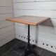 Cast iron bistro table and laminate top