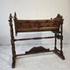 19th century cradle in carved fruitwood – Antique planter