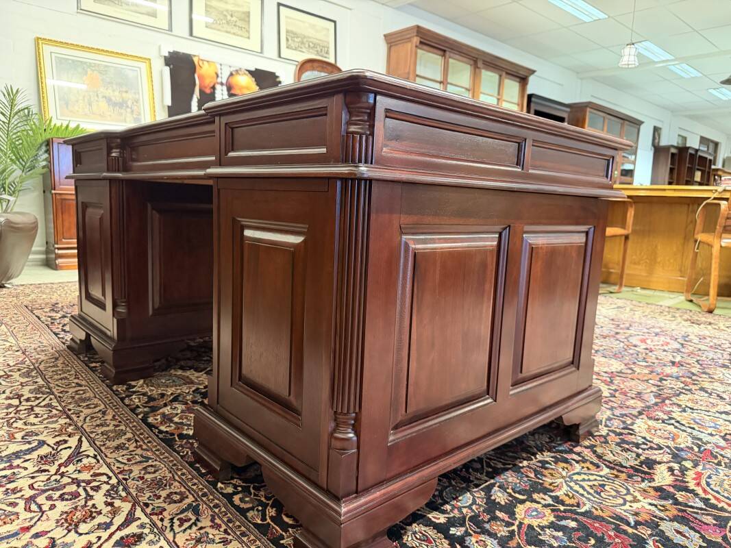 Classic English Mahogany Desk